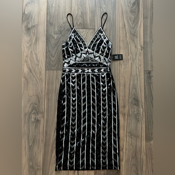 Express Sequin Dress - Picture 1 of 7